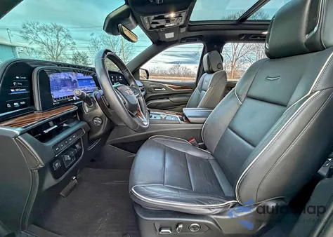 2023 Cadillac Escalade Esv Premium Luxury from USA, damaged, VIN 1GYS4KKL2PR480283